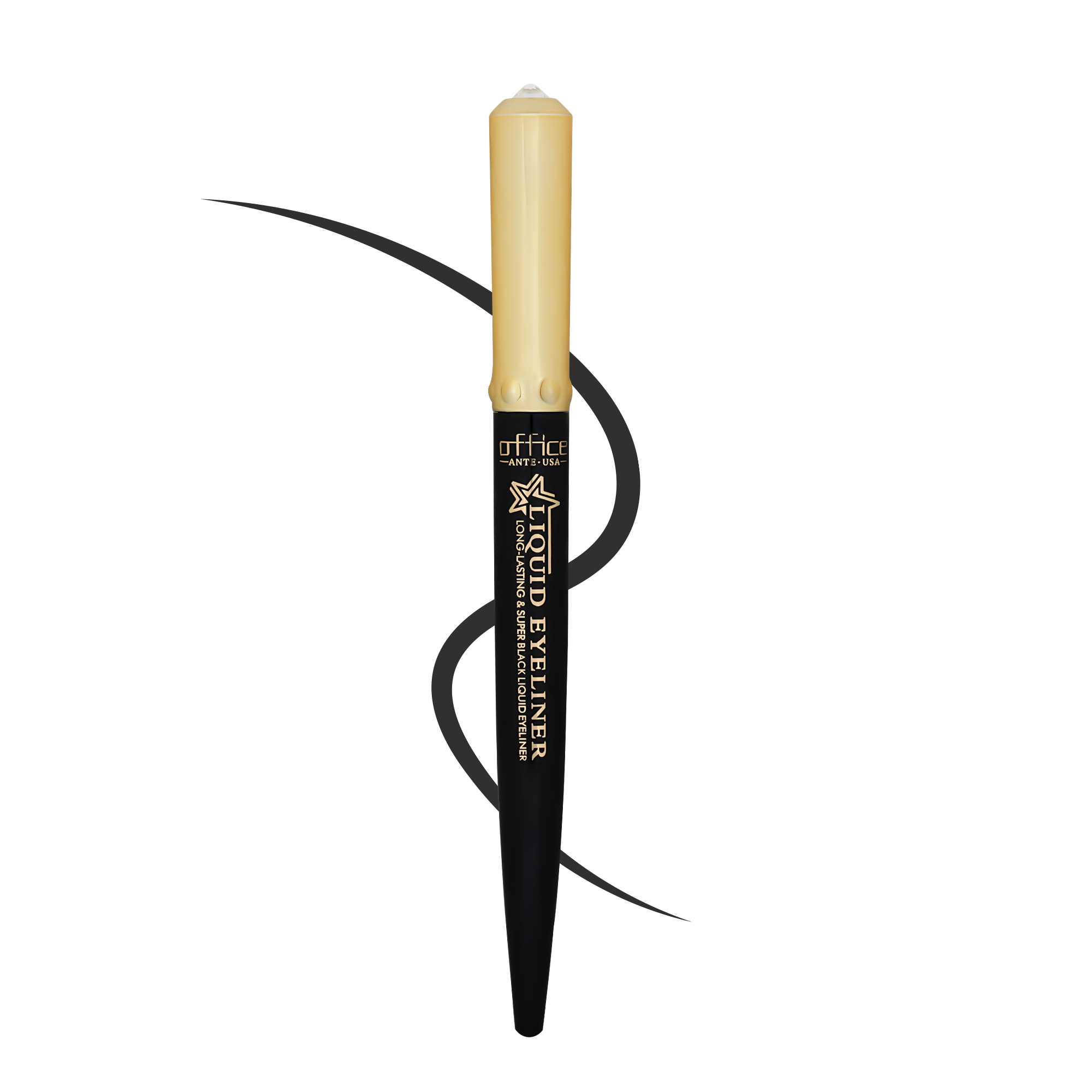 Office Long-Lasting Black Liquid Eyeliner